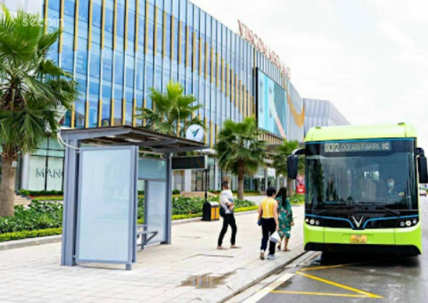 Gạch Terrazzo ngoài trời Secoin tại Vinbus Phú Quốc -Kiên Giang